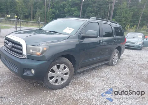 2008 Toyota Sequoia Sr5 5.7L V8 z USA, uszkodzony, nr VIN 5TDZY64A58S009436